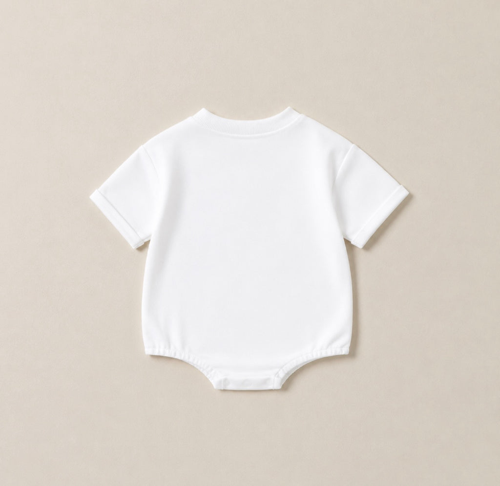 His Plan Bubble Romper