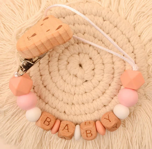 Bear Pacifier Clip